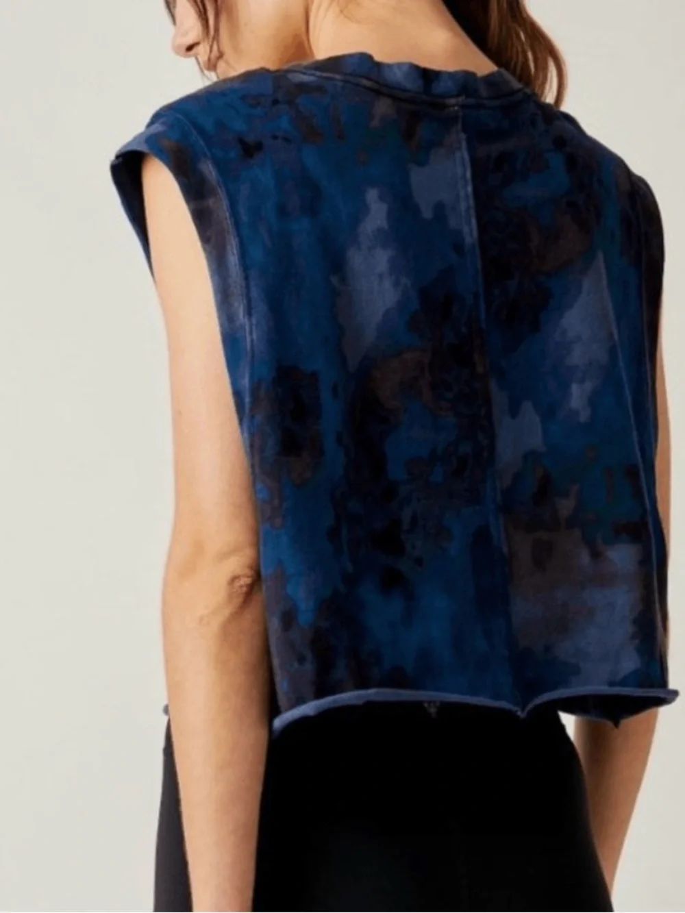 Free People Movement Navy Blue Midnight Inspire Tank